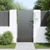 vidaXL Garden Gate 33.5x68.9" Corten Steel
