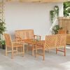 vidaXL Garden Lounge Set Brown Solid Acacia wood