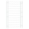 vidaXL Wine Rack for 72 Bottles White Metal