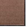 vidaXL Doormat Brown and Black 47.2" x 70.9" Polypropylene and vinyl