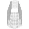 vidaXL Gabion Raised Bed Silver Galvanized Iron Extra Long Tough