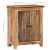 vidaXL Sideboard Brown Solid acacia wood, solid reclaimed wood Medium