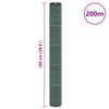 vidaXL Weed Membrane Green 100% Polypropylene 3.3x656.2 inches Durable