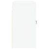 vidaXL Wall Cabinet White Engineered Wood Medium Wall Cabinet
