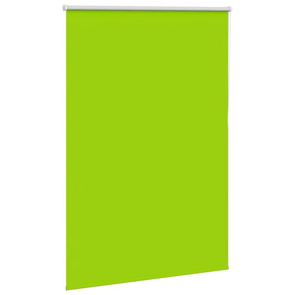 vidaXL Roller Blind Leaves Green Polyester, Aluminum 37.4x51.2 in