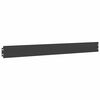 vidaXL Lawn Edgings 10 pcs Black 3.9x40.6" Cold-rolled Steel
