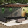 vidaXL Garden Lounge Set Dark Grey
