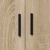 vidaXL Storage Cabinet Sonoma oak 103 x 41 x 40 cm Engineered wood