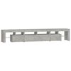 vidaXL TV Cabinet Concrete Grey Engineered Wood Large TV Cabinet