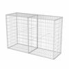vidaXL Gabion Basket Galvanized Steel 59.1"x19.7"x39.4"