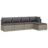 vidaXL Garden Lounge Set Grey