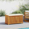 vidaXL Cushion Box Solid Acacia Wood Color Solid Acacia Wood