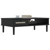 vidaXL Coffee Table Black