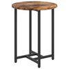 vidaXL Side Table Set 2 pcs Smoked Oak and Black
