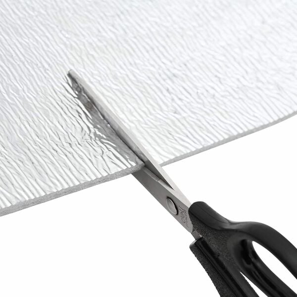 vidaXL Radiator Heat Reflector Silver 5 x 0.5 m Polyethylene