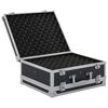 vidaXL Gun Case Aluminum ABS Black