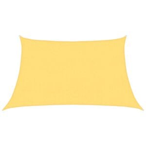 vidaXL Sunshade Sail 1.75 oz/ft² Beige 3/4x6.6' HDPE