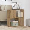 vidaXL Book Cabinet Artisan Oak Engineered wood Small Book Cabinet