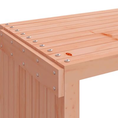 vidaXL Patio Bench Extendable 83.7"x15.9"x17.7" Solid Wood Douglas