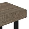 vidaXL Coffee Table Grey MDF with veneer Medium Durable Coffee Table