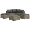 vidaXL Garden Lounge Set Grey