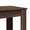 vidaXL Bar Table Brown Oak Engineered Wood Stylish Design Bar Table