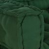 vidaXL Pallet Sofa Cushion 3 pcs Green fabric