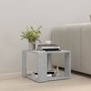 vidaXL Coffee Table Concrete Grey Engineered Wood Compact Coffee Table