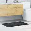 vidaXL Anti-slip Bath Mat Dark gray 23.6" x 35.4" PP