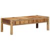 vidaXL Coffee Table Brown 110 x 54 x 35 cm Solid Reclaim Wood