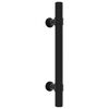 vidaXL Cabinet Handle Set of 20 Black Stainless Steel