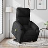 vidaXL Electric Stand Up Massage Recliner Chair Black