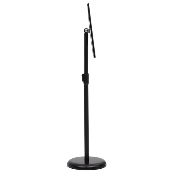 vidaXL A3 Pedestal Poster Stand Black Aluminium Alloy