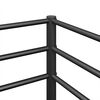 vidaXL Bunk Bed Black Steel, mesh fabric 42.1 x 79.9 in Bunk Bed