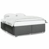 vidaXL Bed Frame Dark grey