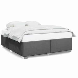vidaXL Bed Frame Dark grey