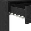 vidaXL Desk Black oak Engineered wood Standard Computer Desk