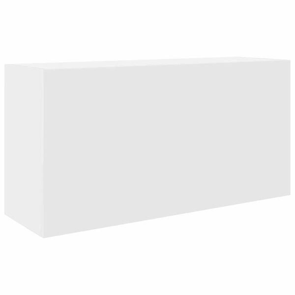 vidaXL Bathroom Wall Cabinet White Engineered Wood Medium Minimalistic