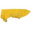 vidaXL Dog Raincoat Yellow Polyester XXS Water-resistant materials