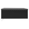 vidaXL Manual Retractable Awning with Blind 9.8'x8.2' Anthracite