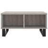 vidaXL Coffee Table Grey Sonoma Engineered Wood Medium Coffee Table