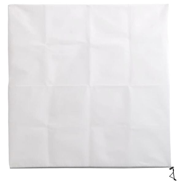 vidaXL Plant Fleece Cover Set of 2 White