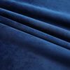 vidaXL Blackout Curtains 2 pcs with Hooks Velvet Dark Blue 55.1x96.5"