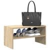vidaXL Shoe Rack Sonoma oak Engineered wood Small Stackable Shoe Rack