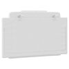 vidaXL Headboard Cushion White