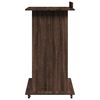 vidaXL Lectern Brown Oak Engineered Wood Standard Lectern Rectangular