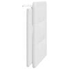 vidaXL Headboard Cushion White