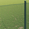 vidaXL Welded Wire Fence Green 0.4 x 10 m