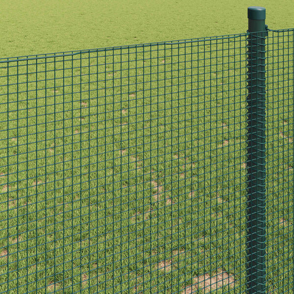 vidaXL Welded Wire Fence Green 0.4 x 10 m