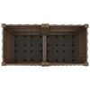 vidaXL Raised Bed Brown Polypropylene Medium Durable Raised Bed